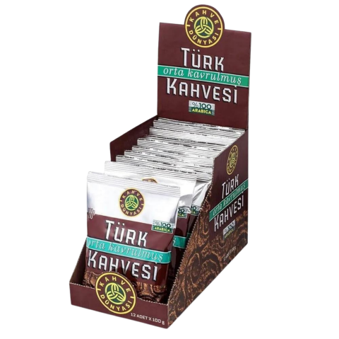 KAHVE DÜNYASI TÜRK KAHVESİ 100GR*48