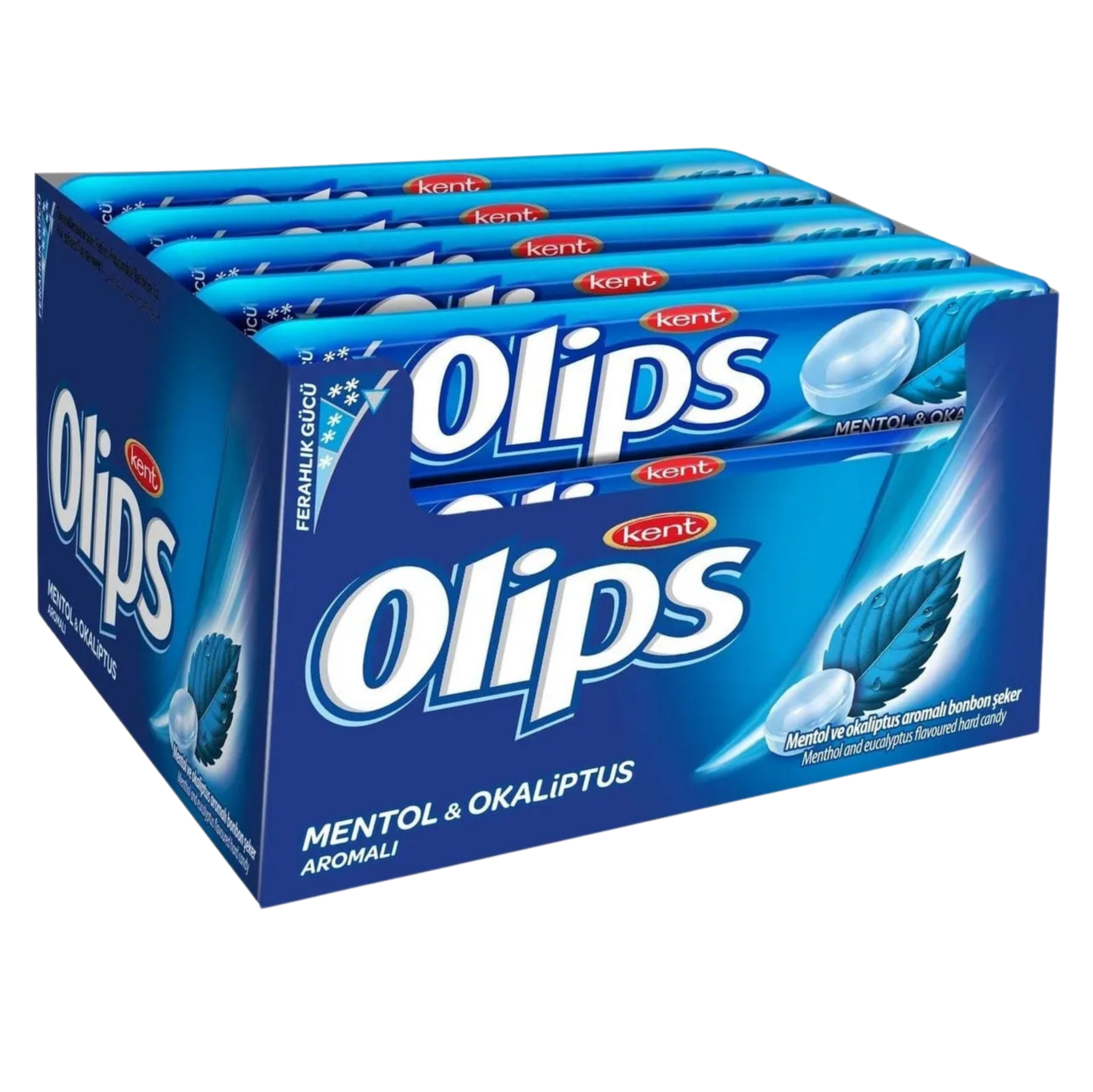 KENT OLIPS STIKS*24 MENTOL OKALIPTUS MAVİ