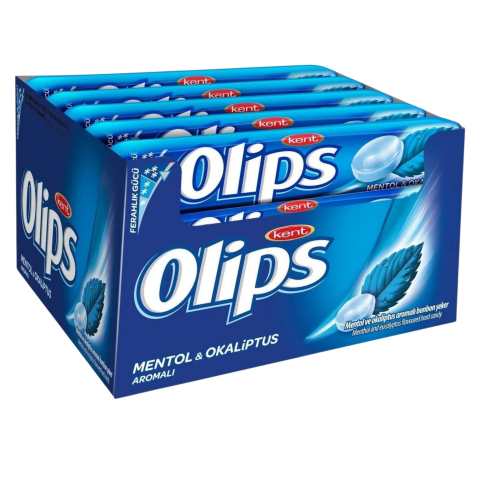 KENT OLIPS STIKS*24 MENTOL OKALIPTUS MAVİ