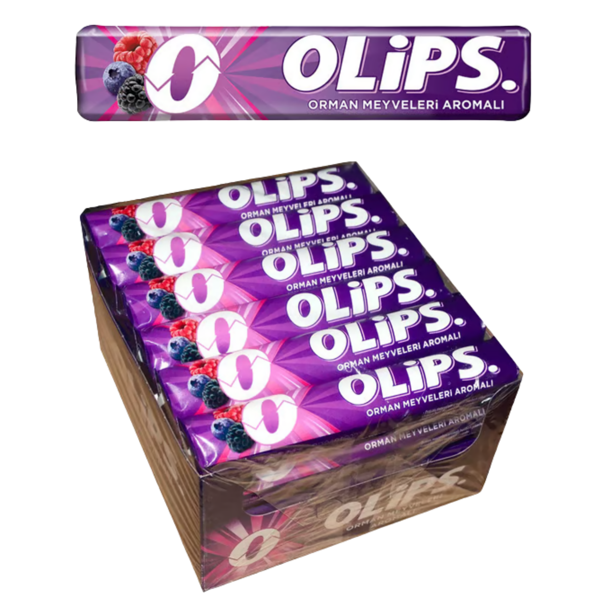 KENT OLIPS STIKS*24 ORMAN MEYVELİ