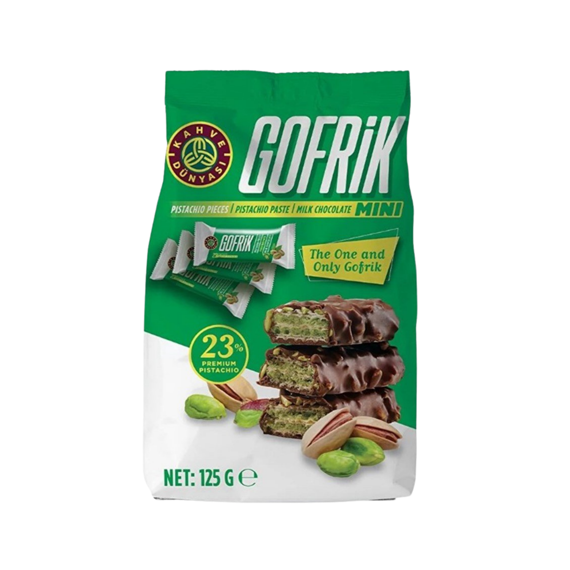 GOFRİK POŞET ANTEP FISTIKLI 125GR*12