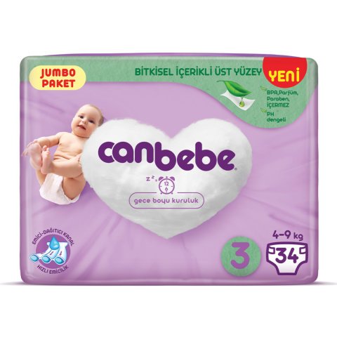CANBEBE JUMBO 3 MIDI 34AD*4