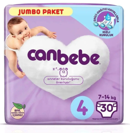 CANBEBE JUMBO 4 MAXI 30AD*4
