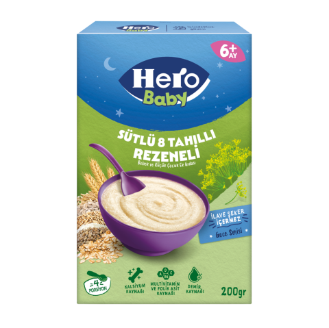 HERO SÜTLÜ REZENELİ 200GR*12