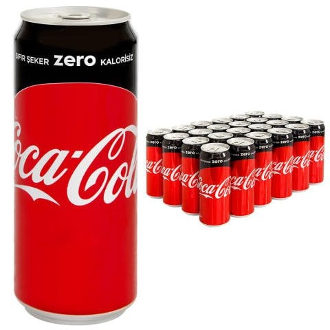 COCA COLA KUTU 330 GR*24 ZEROO