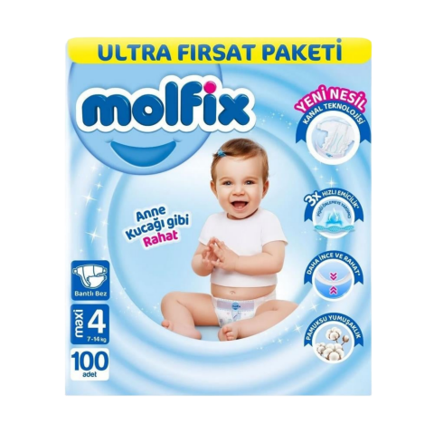 MOLFIX ULTRA FIRSAT MAXI 100'LÜ*2 NO-4