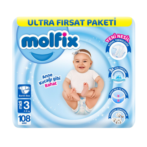 MOLFIX ULTRA FIRSAT MIDI 108'Lİ*2 NO-3