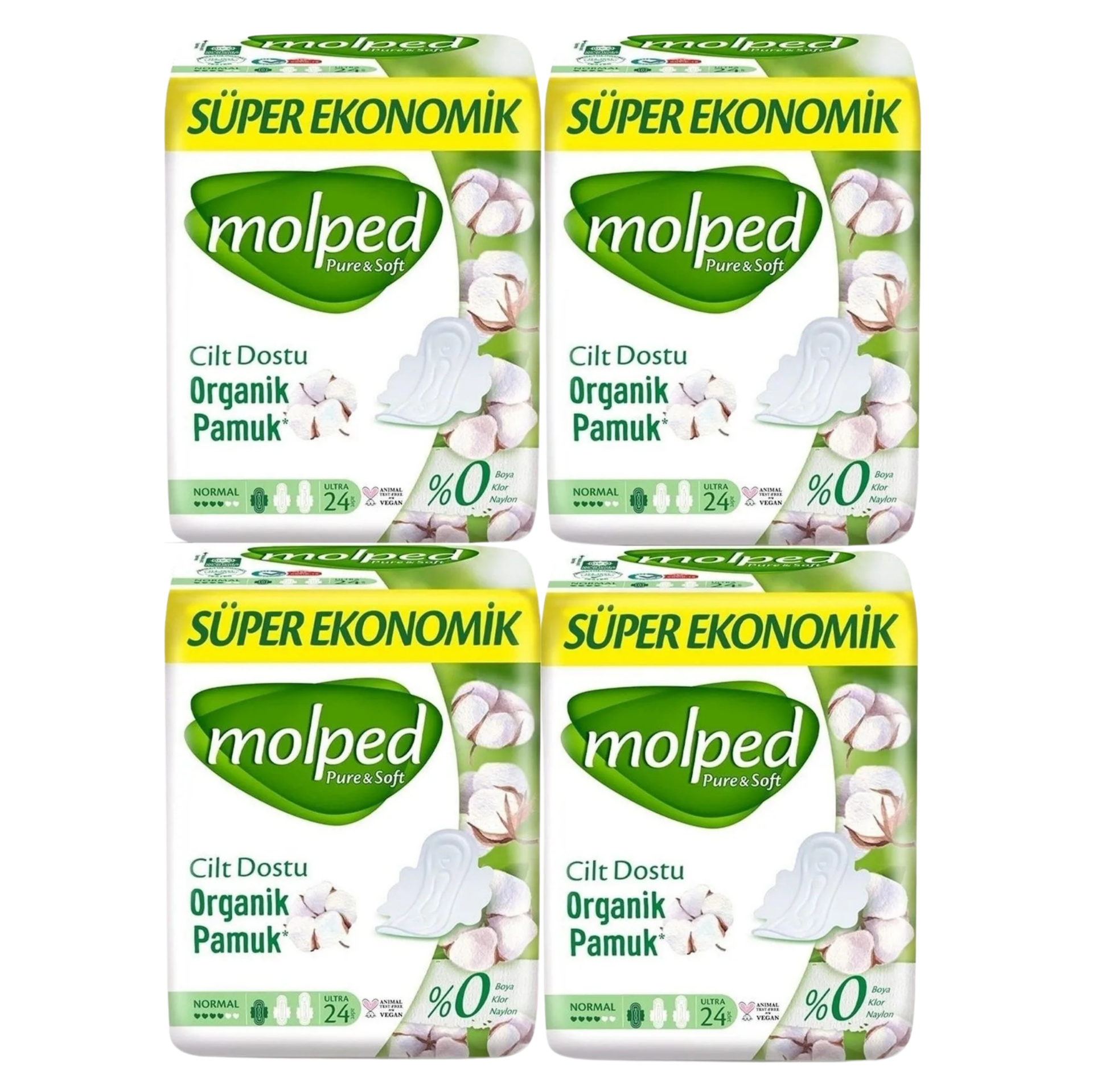MOLPED PURE & SOFT 4LÜ 24LÜ*16 NORMAL