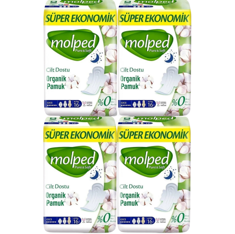 MOLPED PURE & SOFT 4LÜ 16LI*16 GECE