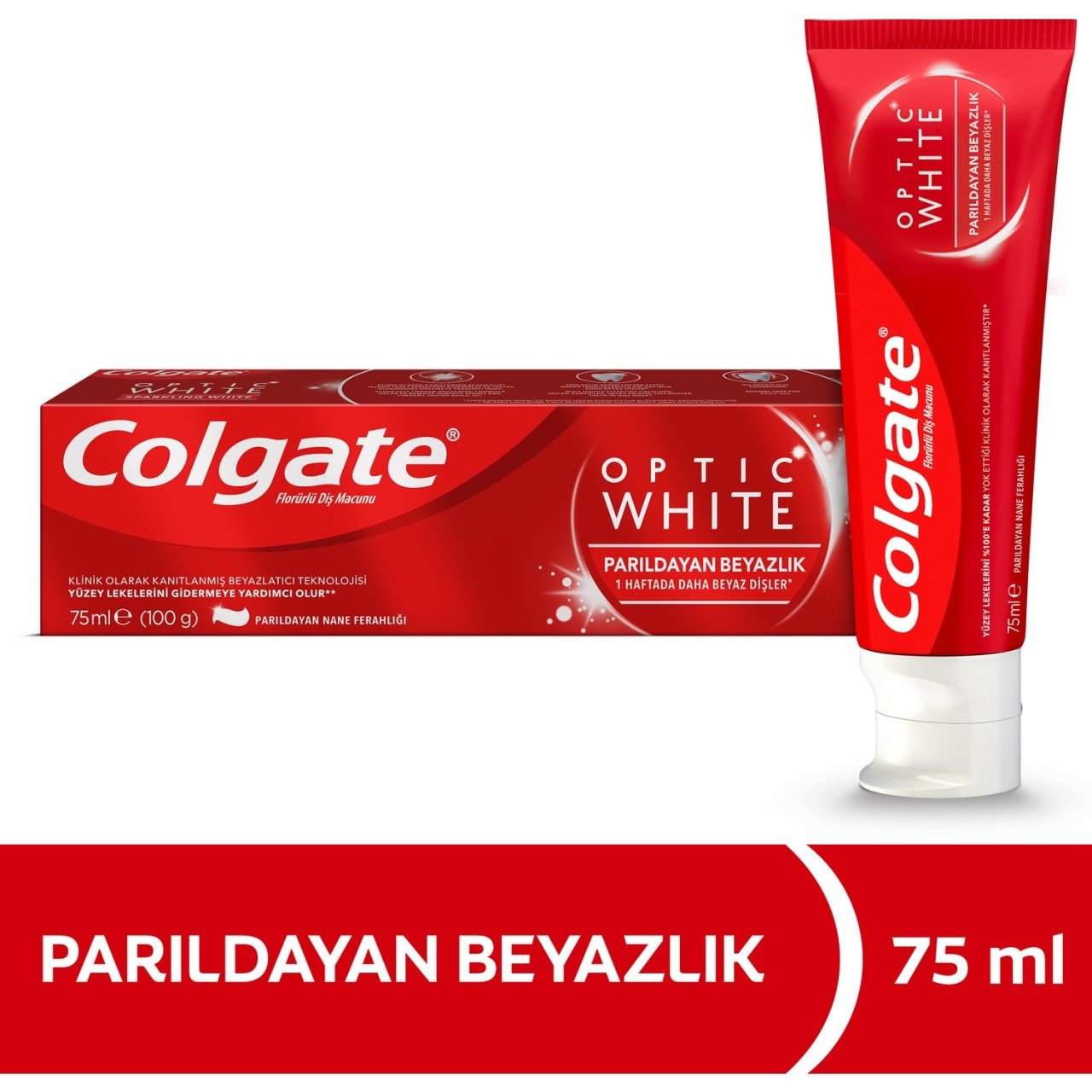COLGATE OPTIK BEYAZ 75ML*12