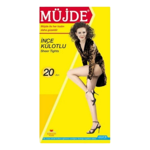 MÜJDE KÜLOTLU ÇORAP 6*57 TEN 2
