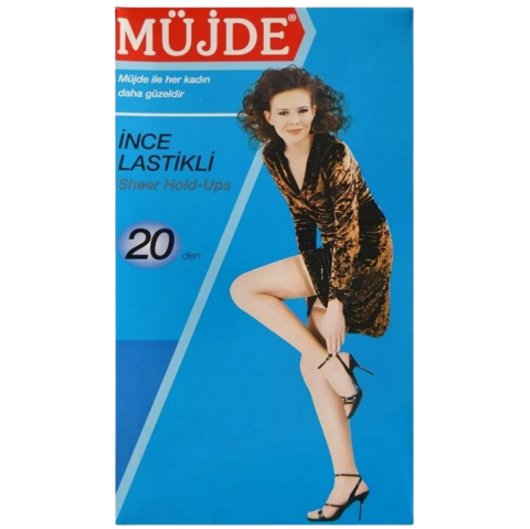 MÜJDE LASTİKLİ ÇORAP 6*57 TEN 1