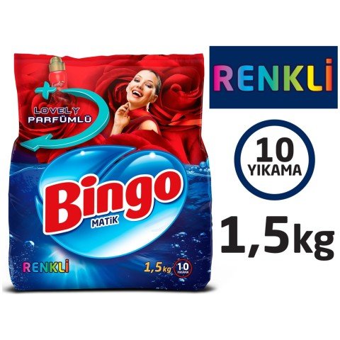 D.BINGO MATIK 1.5KG*10 COLOUR