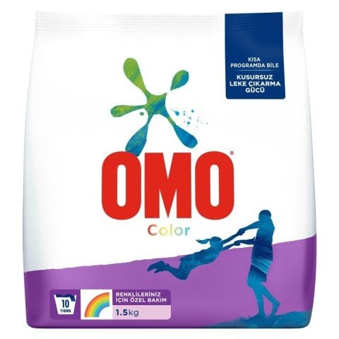 D.OMO MATIK 1.5KG*9 COLOUR