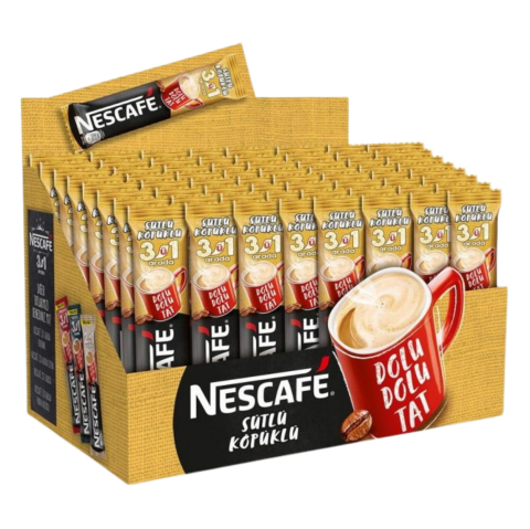 NESCAFE 3+1 SUTLU KOPUKLU 72LI