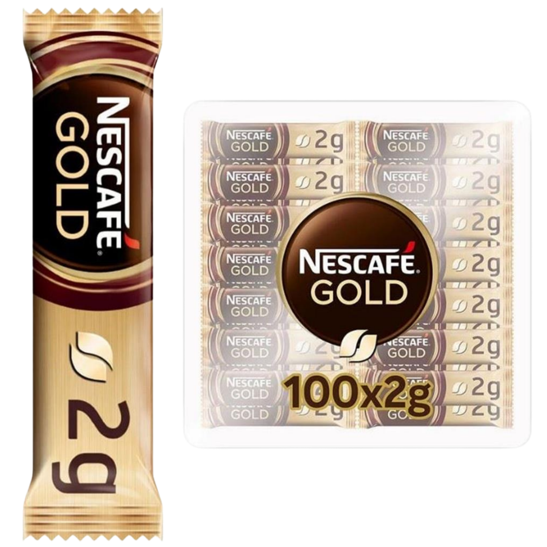 NESCAFE GOLD 2GR*100 POSET