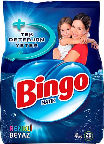 BINGO MATIK 4KG RENKLI  BEYAZ