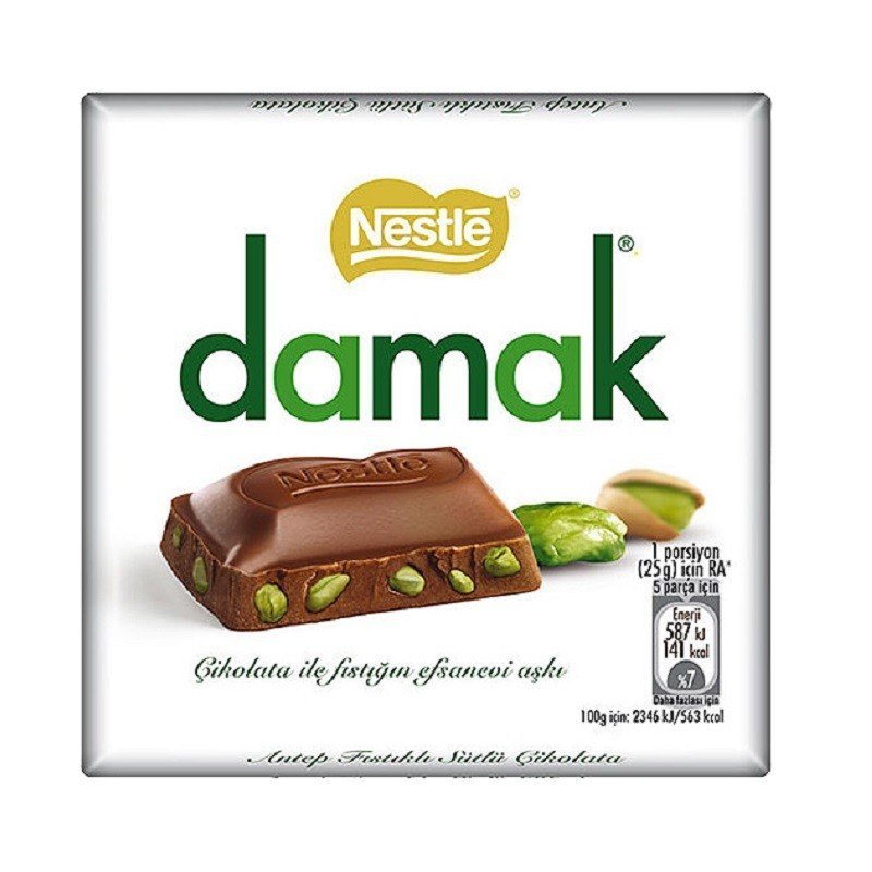 DAMAK KARE A.FISTIKLI 80GR*6