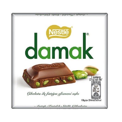 DAMAK KARE A.FISTIKLI 80GR*6