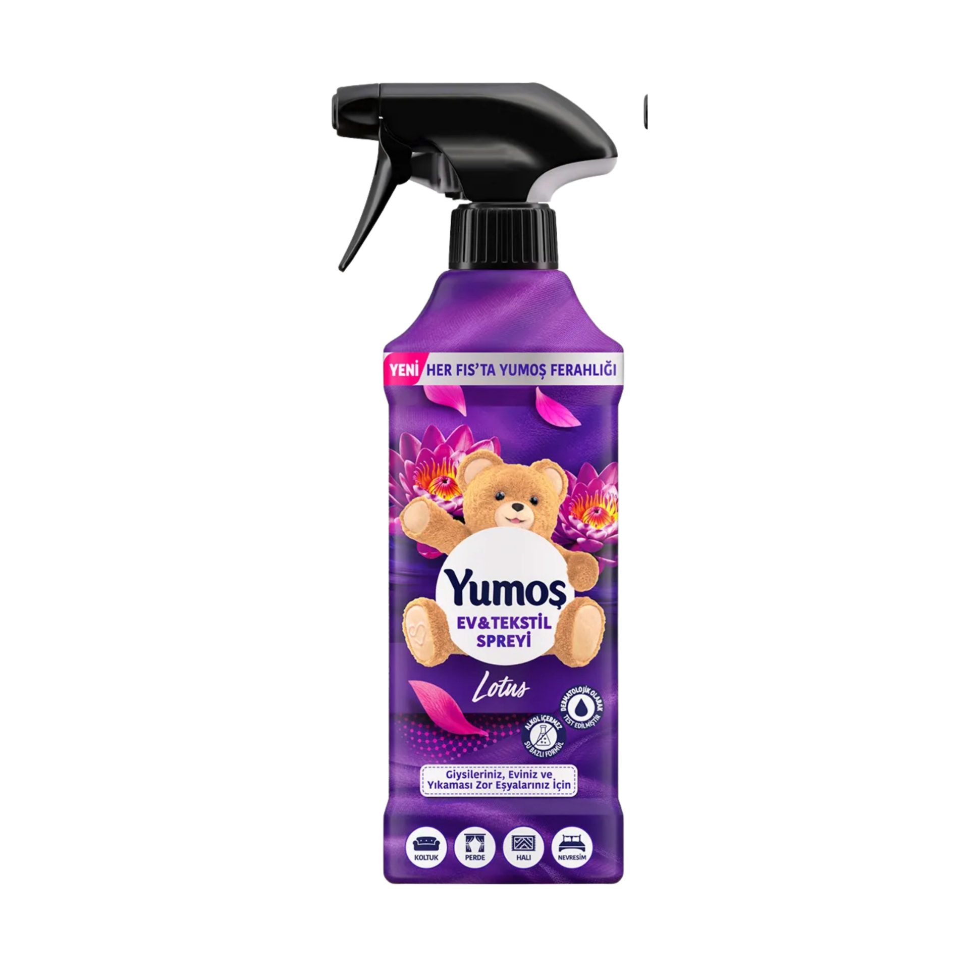 YUMOS ODA SPREYI 450ML*12 LOTUS