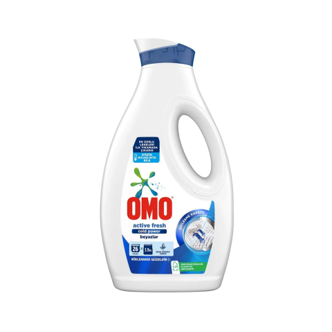 OMO SIVI DETERJAN 1690ML*6 BEYAZ ACTIVE FRESH