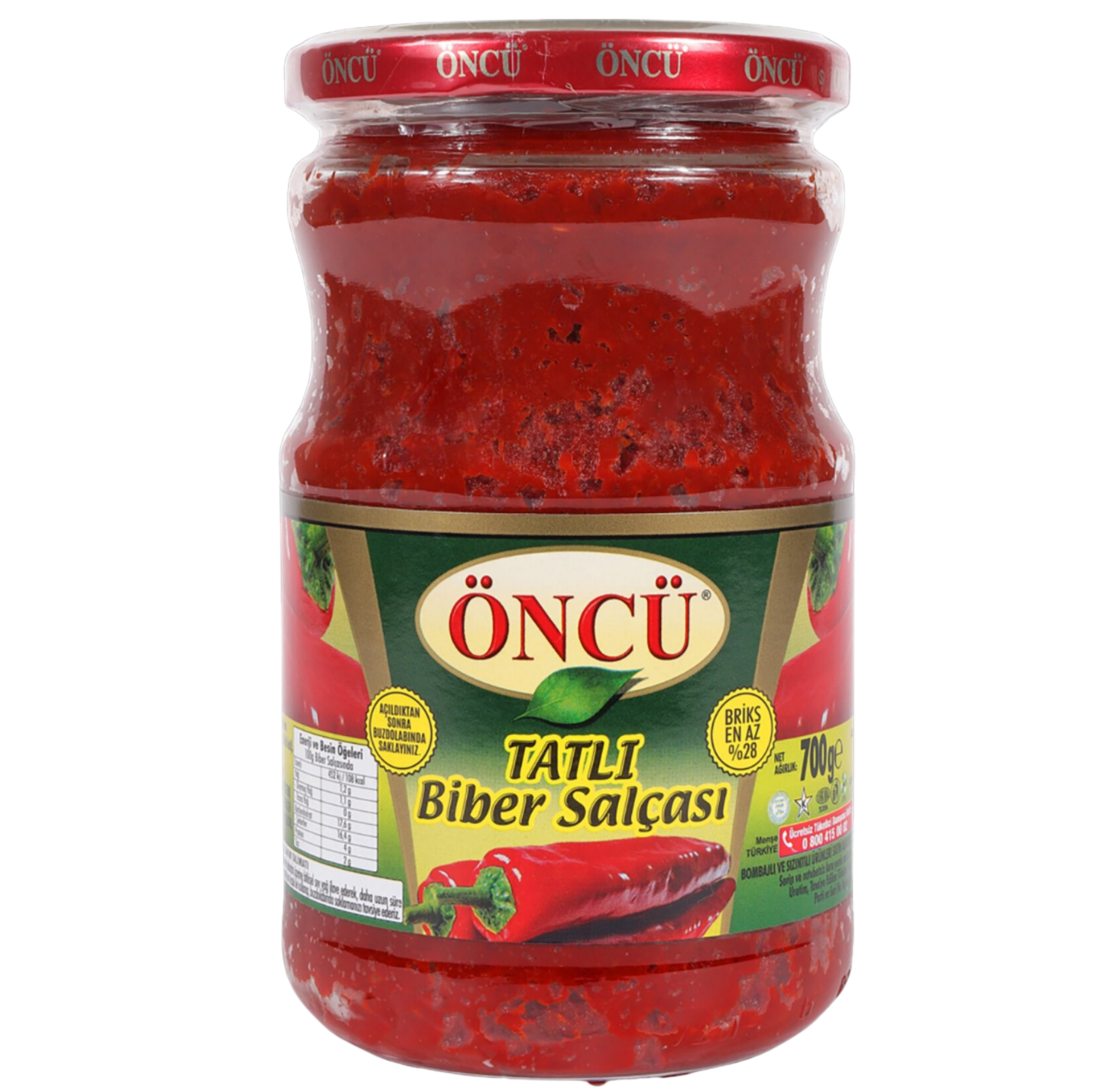 ONCU BIBER 700GR*12 TATLI