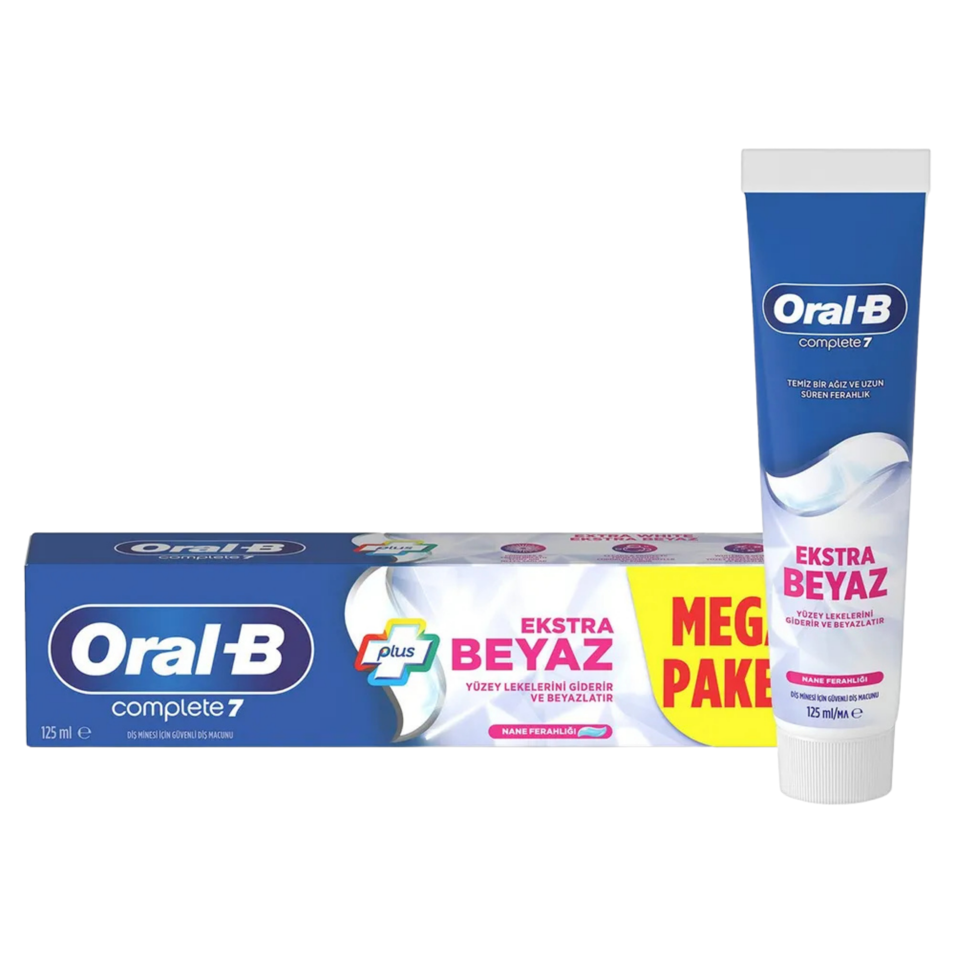 ORAL B DIS MACUNU 125ML*12 EXTRA BEYAZLIK