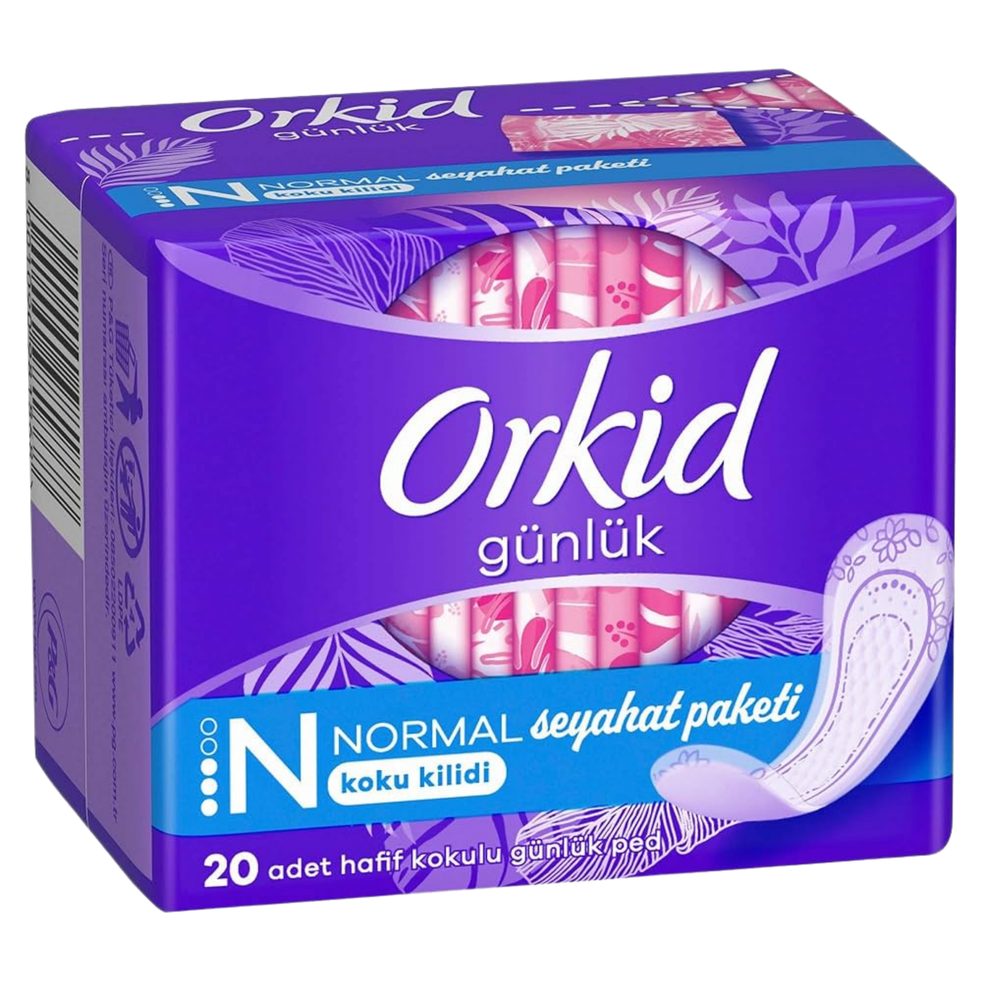 ORKID GUNLUK PED NORMAL 20LI*6