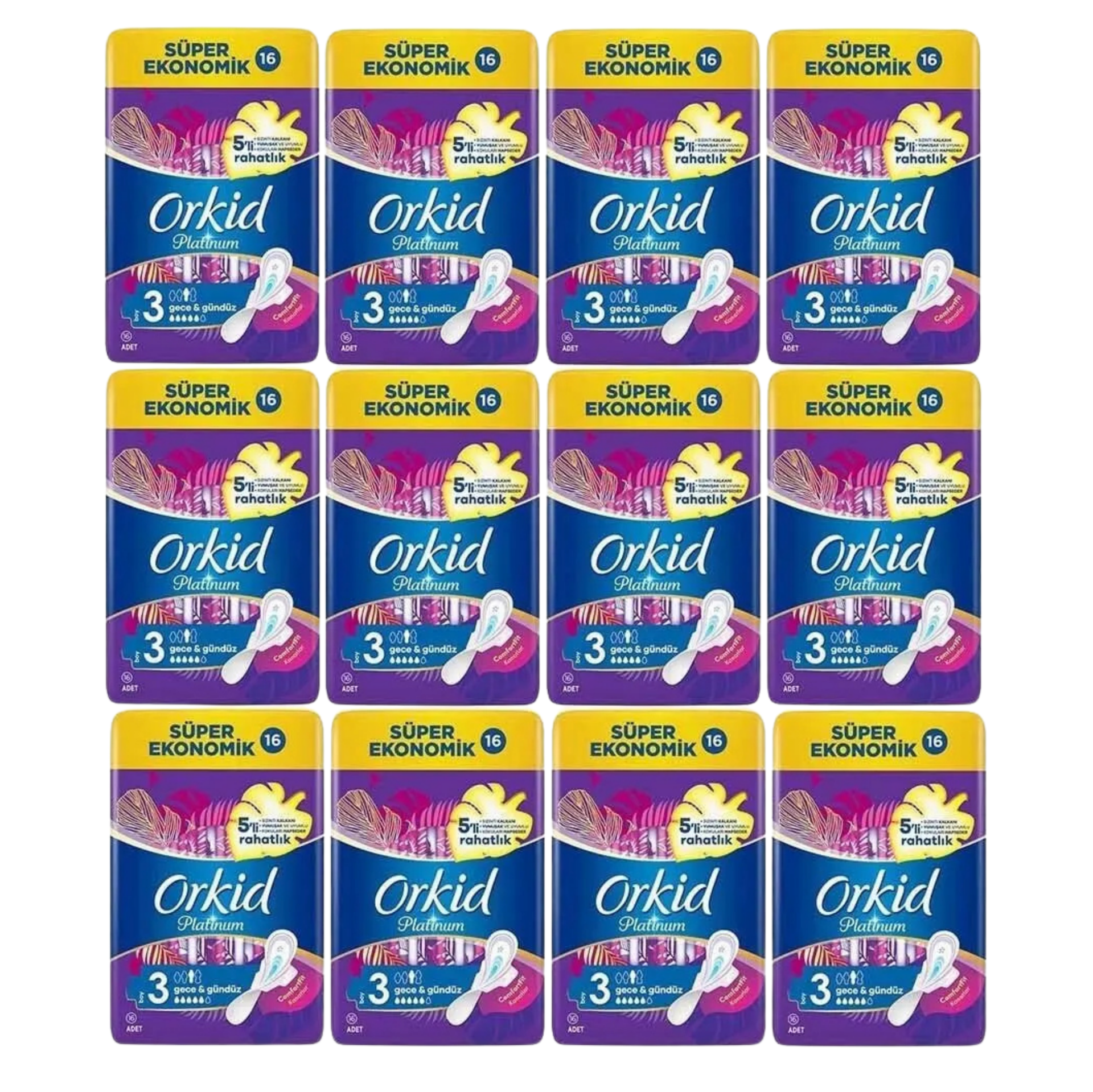 ORKID PLATINUM 4LU 16LI*12 GECE