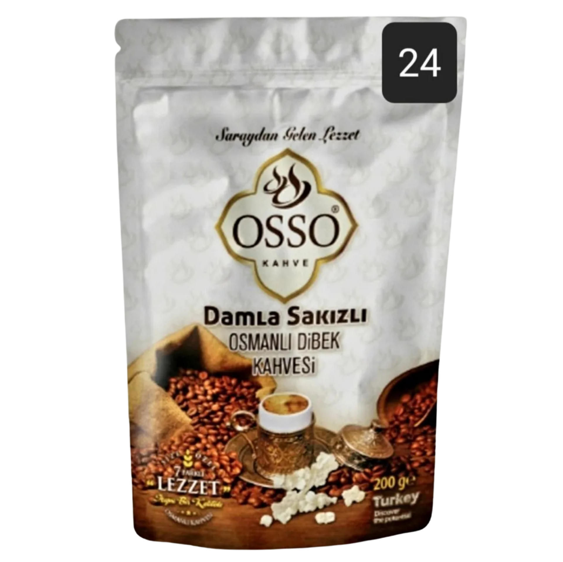 OSSO KAHVE DAMLA SAKIZLI 200GR*24