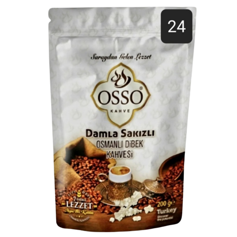OSSO KAHVE DAMLA SAKIZLI 200GR*24