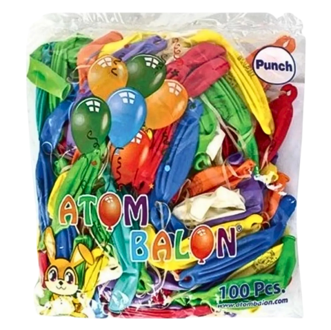 OYUNCAK BALON PUNCH IPLI*100