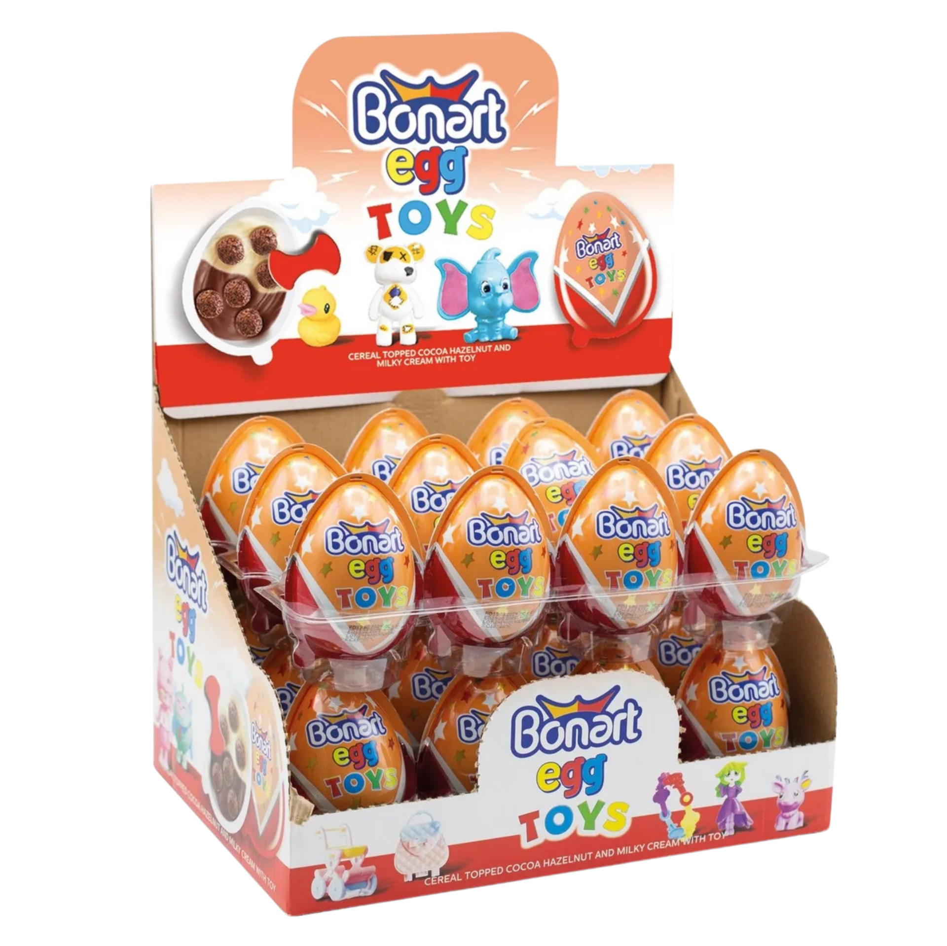 OYUNCAK BONART BNR 4053 KRISTAL YUMURTA 11GR*48