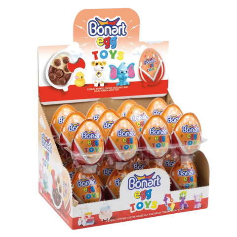 OYUNCAK BONART BNR 4053 KRISTAL YUMURTA 11GR*48