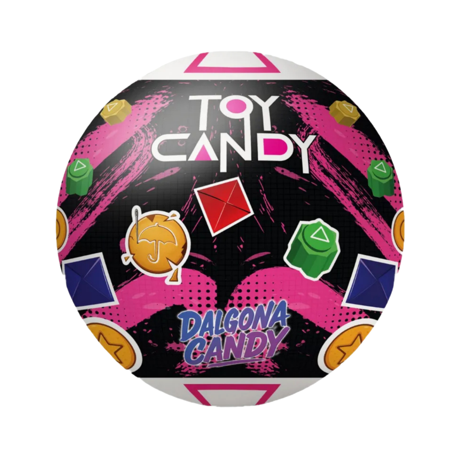 OYUNCAK TOY CANDY 0591 SQUID TOP*12