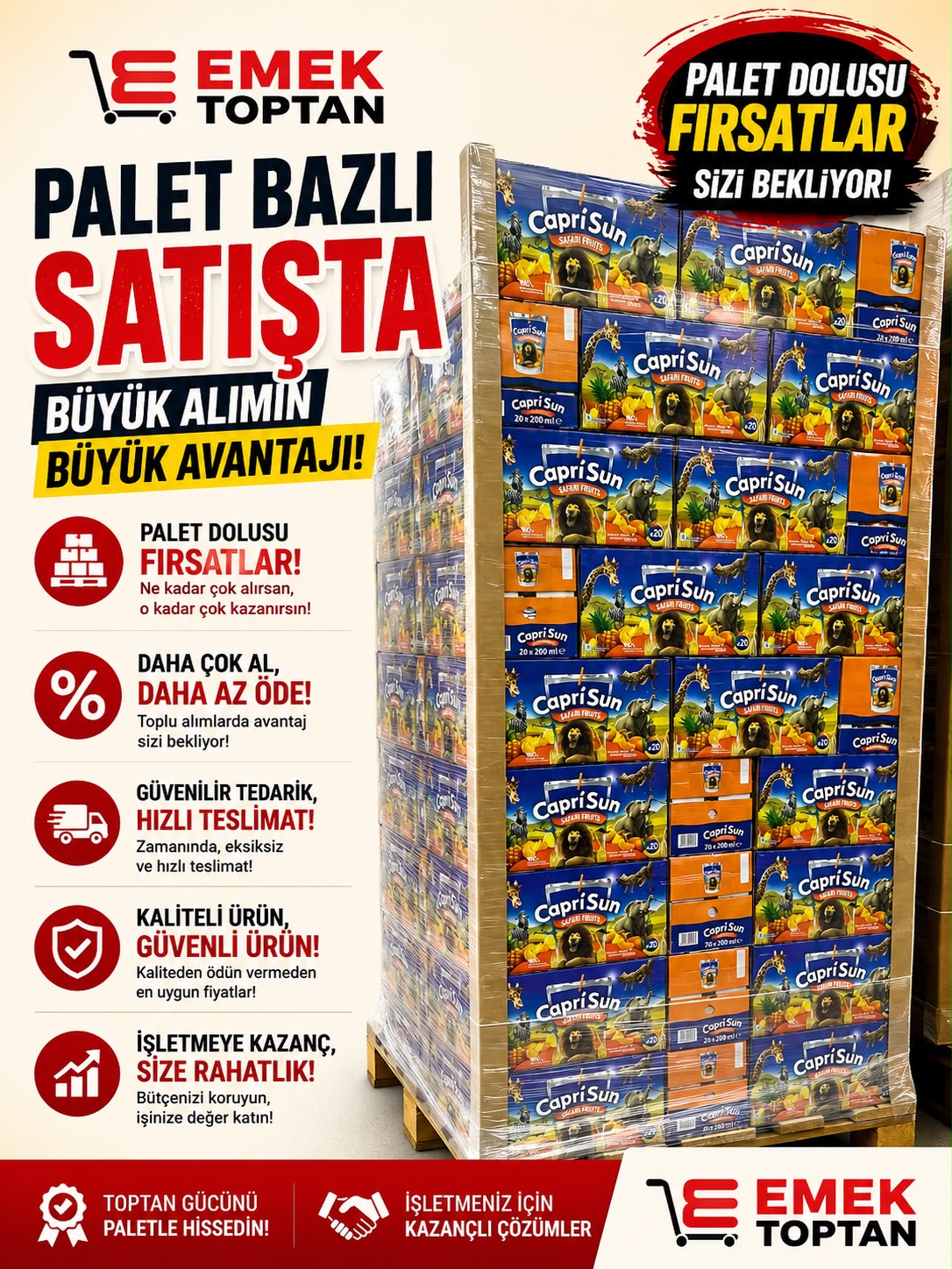 CAPRİ-SUN 200 ML*20 MULTI VİTAMİN (180 KOLİ)
