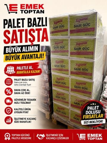 ASPEROX SARI GÜÇ 1 LT*12 (48 KOLİ)