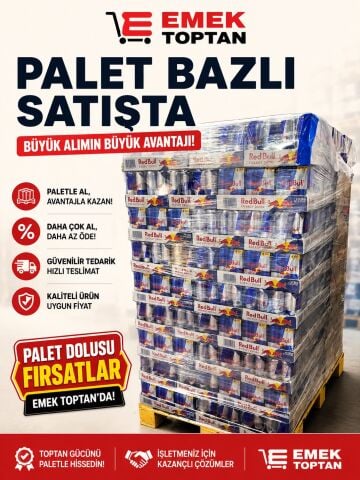 REDBULL ENERJİ İÇECEĞİ 250 ML*24 (84 KOLİ)