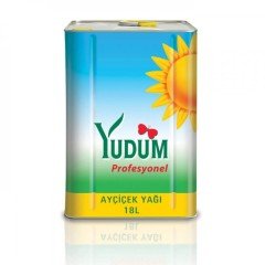 YUDUM AYÇİÇEK YAĞI 18 LT*1