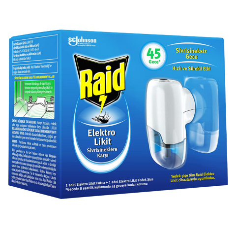 RAID ELEKTRO MAT MAKINA+10 YEDEK*12 10 GECE