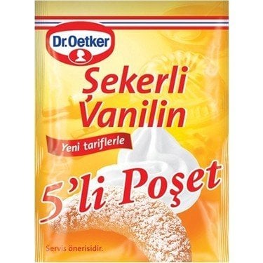 Dr. Oetker 5'li Şekerli Vanilin 25 Gr