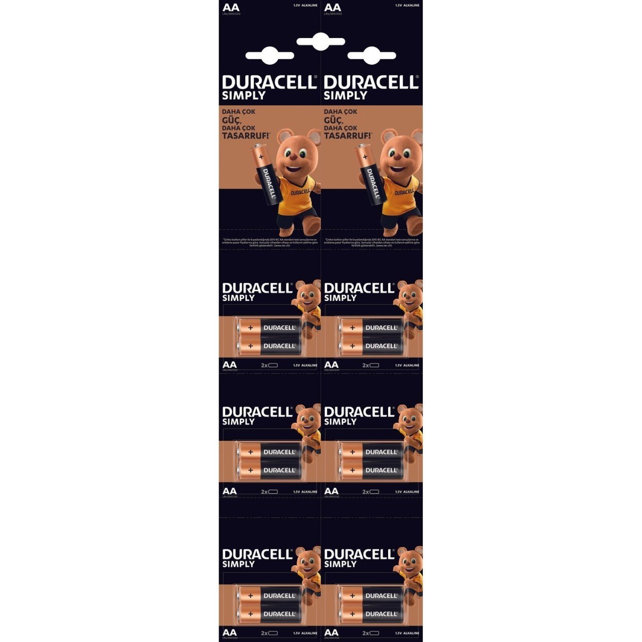 DURACELL KALEM PIL*20