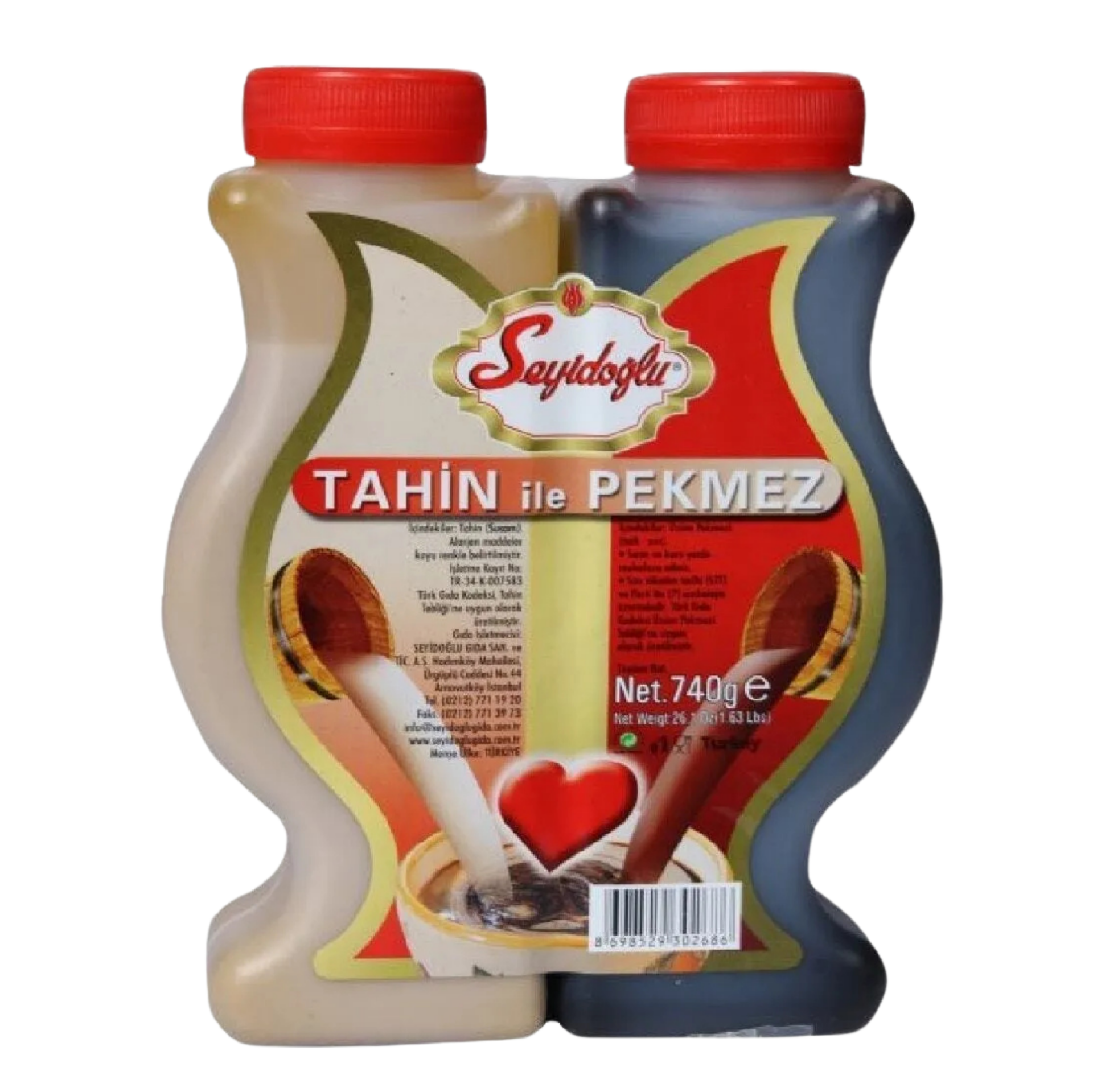 SEYİDOĞLU TAHIN&PEKMEZ 740GR*12