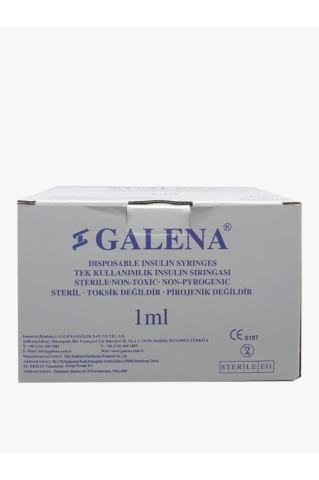 ENJEKTOR INSILIN GALENA 1 CC*100