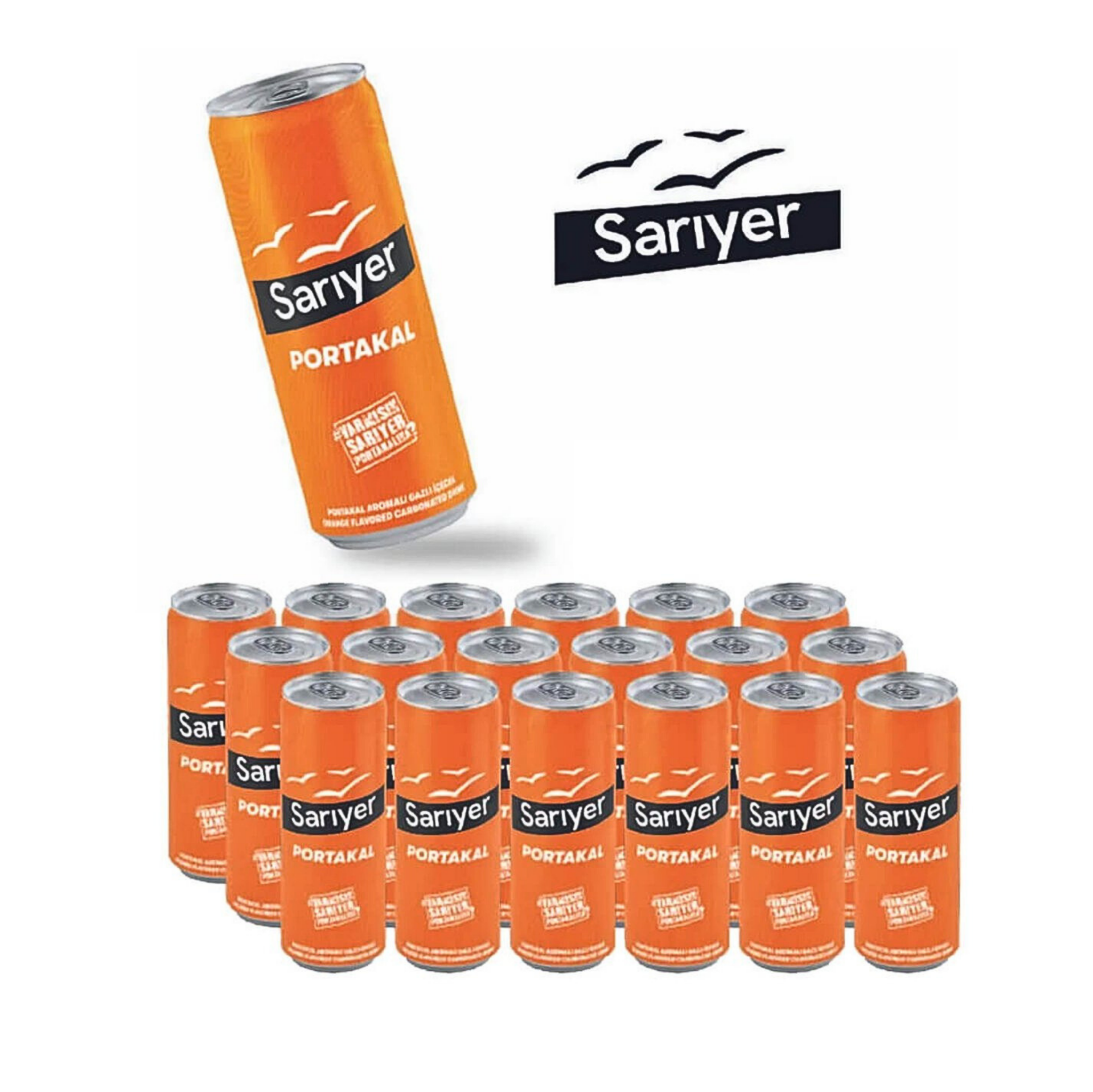 SARIYER PORTAKAL 330ML KUTU*24