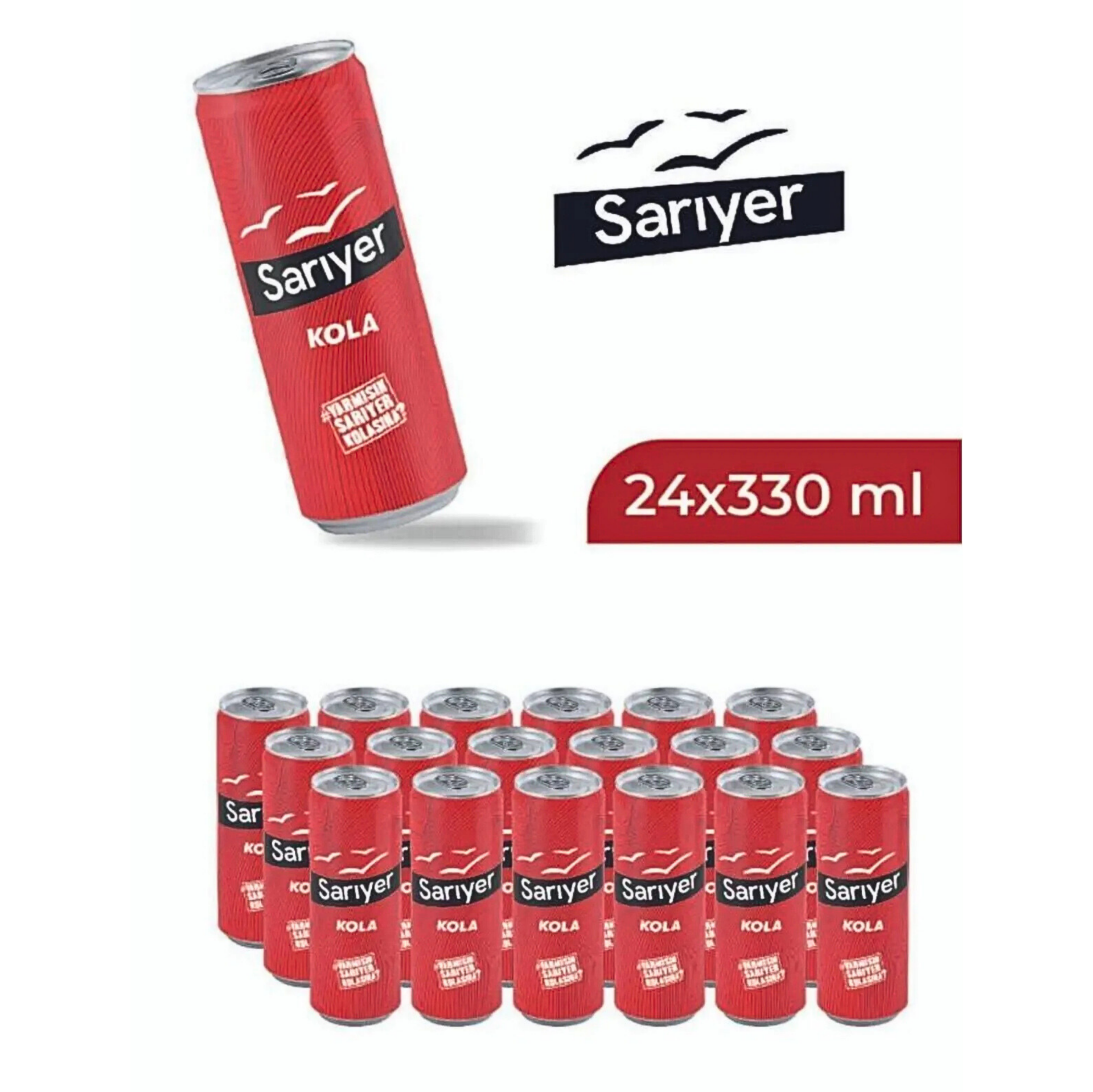 SARIYER KOLA 330ML KUTU*24