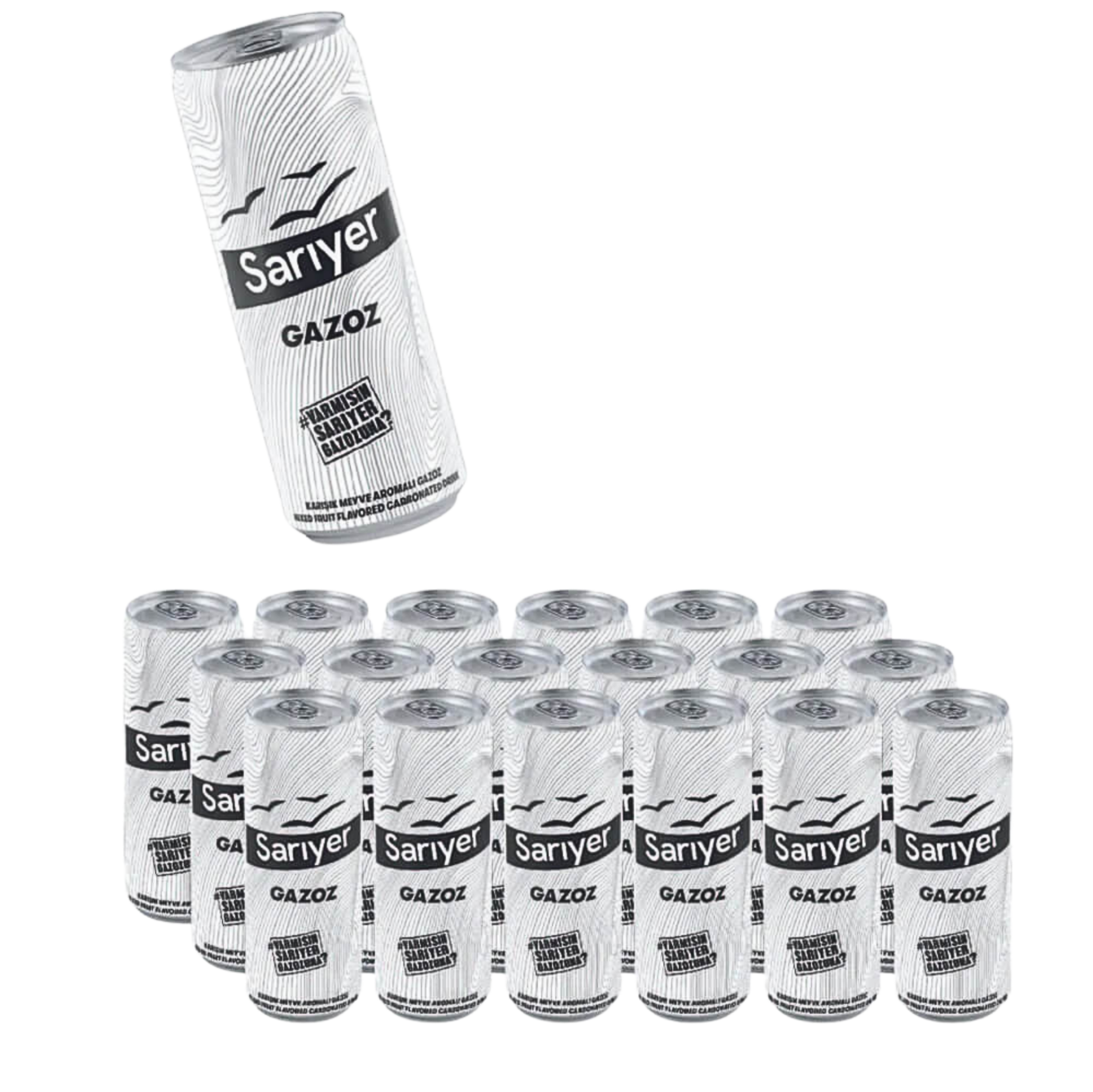 SARIYER GAZOZ 330ML KUTU*24