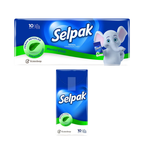 SELPAK MENDIL MENTOLLU10