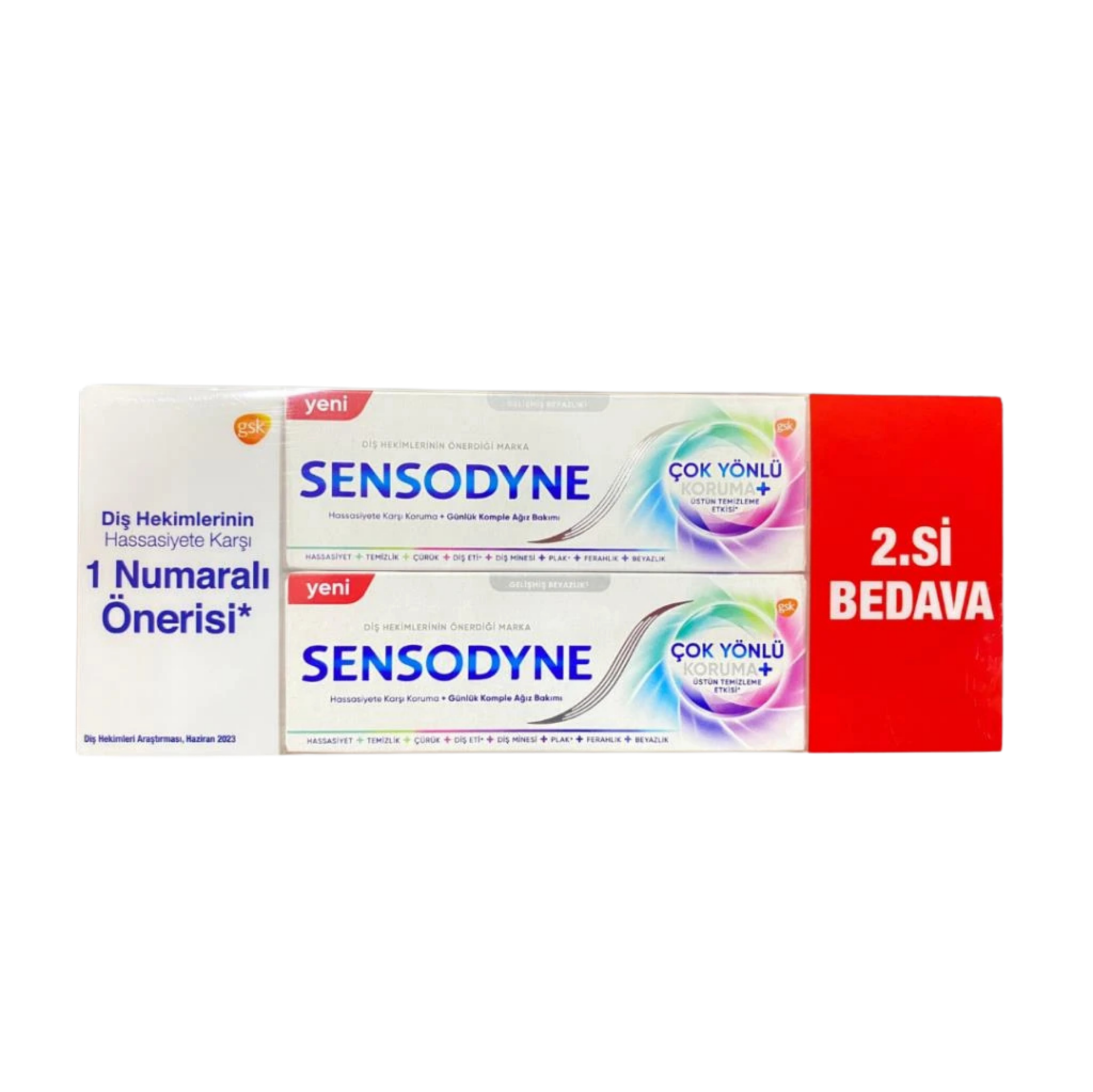 SENSODYNE 50ML COK YONLU 1+1 SET