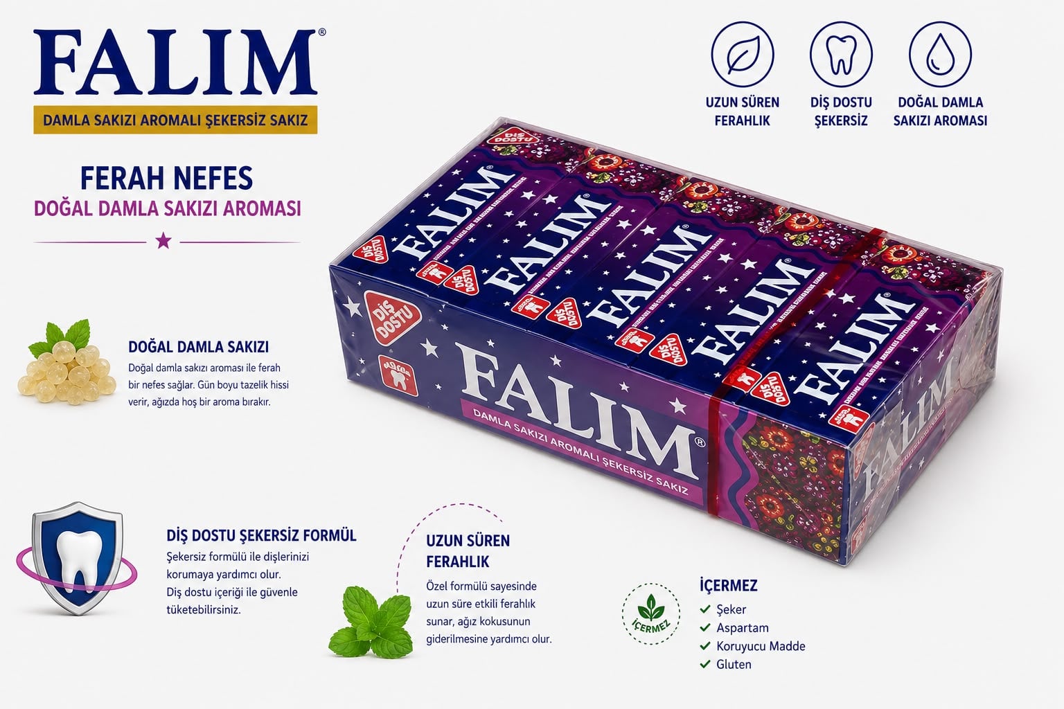 FALIM BESLI ORMAN MEYVELI 7 GR*20